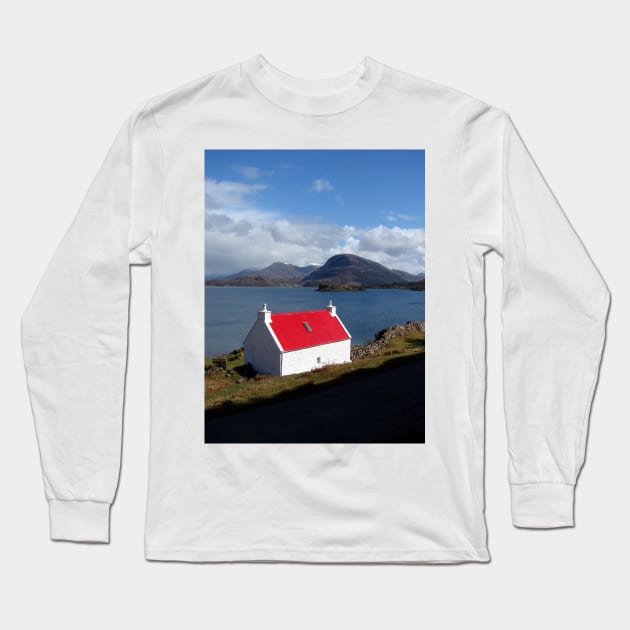 Loch Torridon, Scotland Long Sleeve T-Shirt by Chris Petty